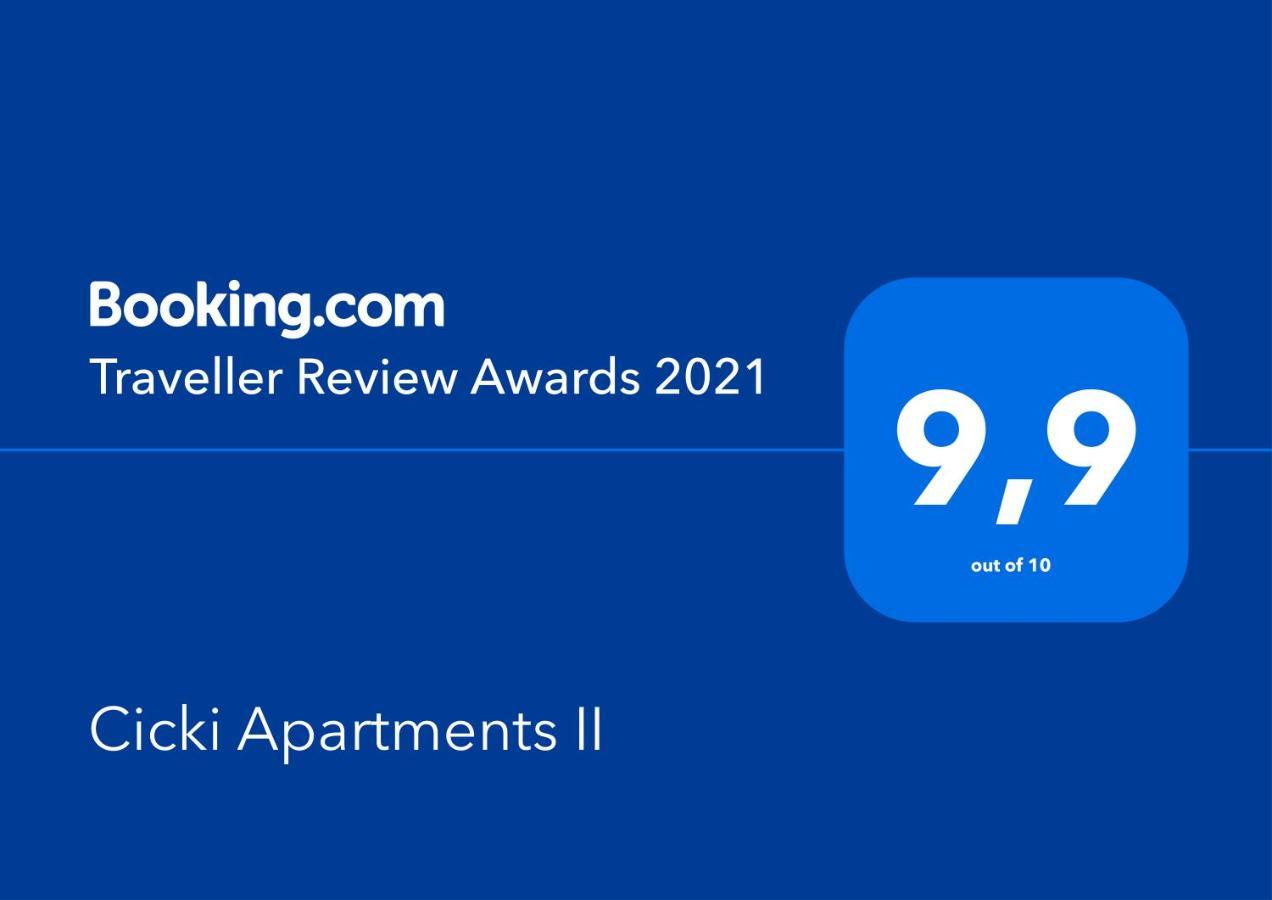 Cicki Apartments II 波德戈里察 外观 照片